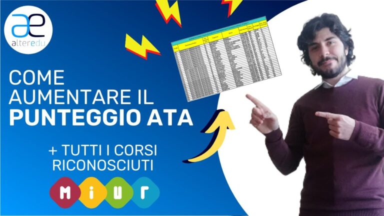 Il Segreto Del Successo Nel Concorso ATA: La Tabella Punteggio ...