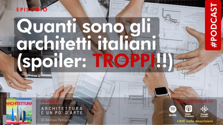 Boom architetti: scopri il numero segreto di professionisti in Italia