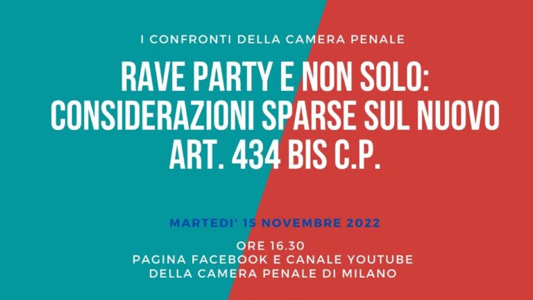 434 c.p.: Analisi e ottimizzazione delle pene penali