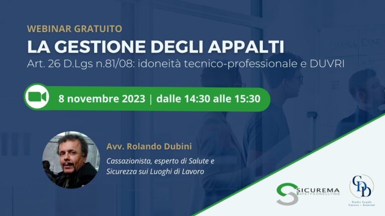 Guida alla Legge sull'Art. 97 DLGS 81/08
