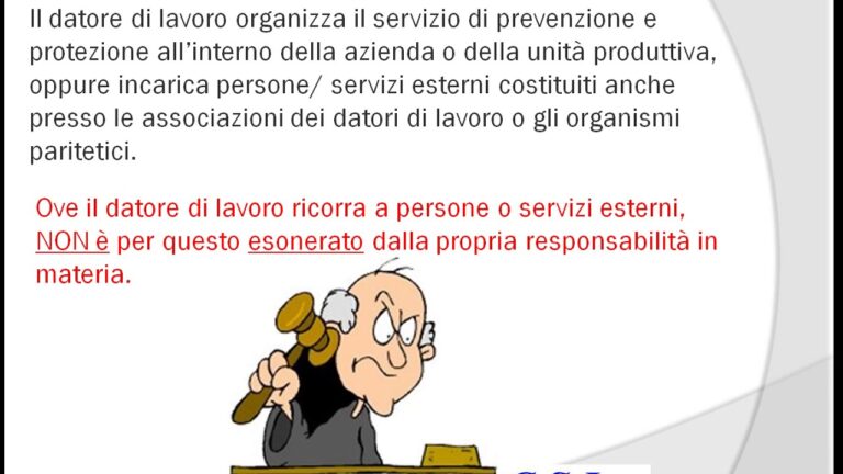 Guida alla Organizzazione della Prevenzione in Azienda